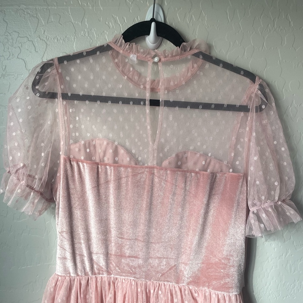 2XL Pink Heart Valentines Dress